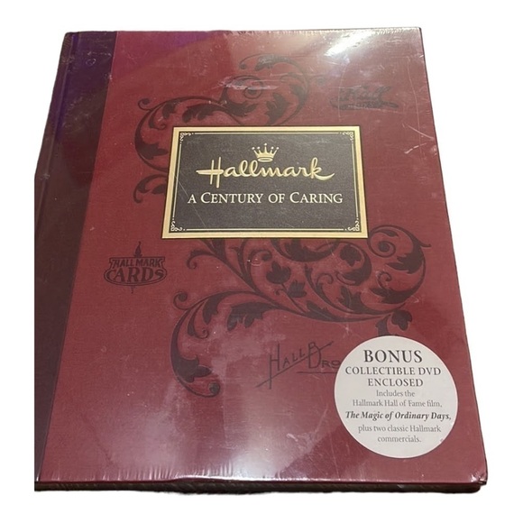 NWT HALLMARK CENTURY OF CARIBG HARDBACK BOOK FOR THE HALLMARK COLLECTOR - Picture 1 of 2